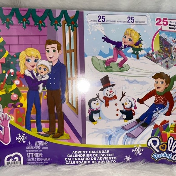 BRAND NEW 2021 Polly Pocket Holiday Christmas Advent Calendar - Picture 5 of 5